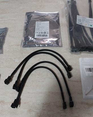 Lotto accessori PC NUOVI – ARGB / ventole PWM / SS