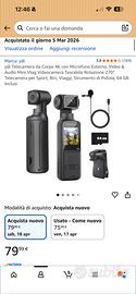 Telecamera da Corpo 4K action cam