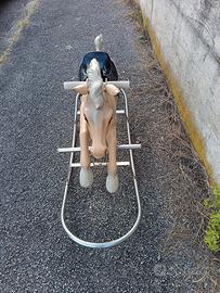 cavallo a dondolo vintage 