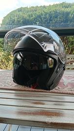 Casco Jet IXS nero opaco 
