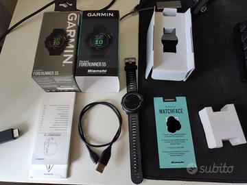 Garmin Forerunner 55 BIANCHI, come nuovo