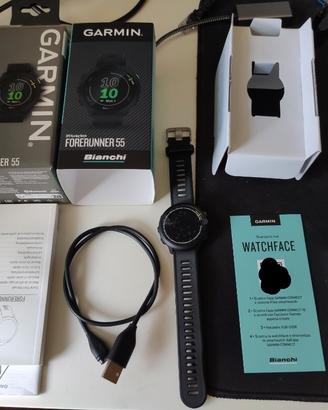 Garmin Forerunner 55 BIANCHI, come nuovo