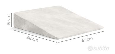 CUSCINO DA LETTURA ANTIREFLUSSO ADULTO MEMORY FOAM