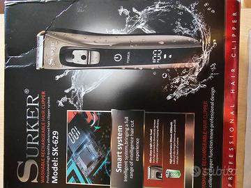 RASOIO ELETTRICO RICARICABILE RESISTENTE ALL'ACQUA