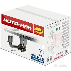 Gancio Traino Audi A3 8P 3 porte 2008>2012 7 Poli