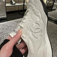 Sneakers Chanel Bianche Taglia 40