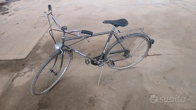 bici bicicletta uomo bianchi touring 