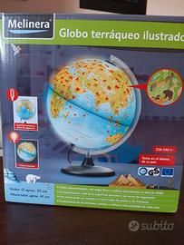 mappamondo illuminato 