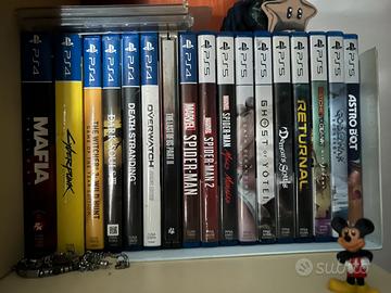 videogiochi PS5, PS4, Wii U, PS3, PS2
