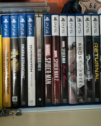 videogiochi PS5, PS4, Wii U, PS3, PS2