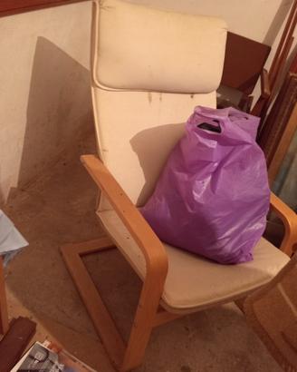 sedia sdraio poltrona Ikea 