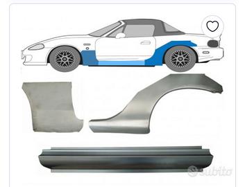 Lamierari lato sinistro Mazda MX5