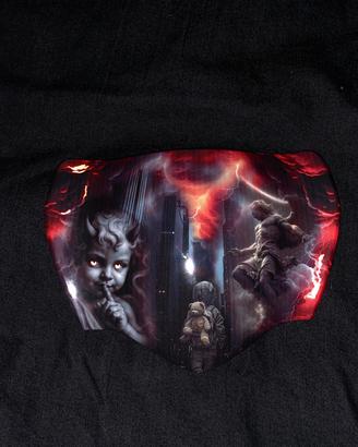 Mascherina anteriore per Honda SH 125 con grafica 