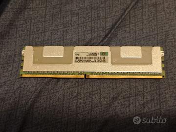 lotto 512gb ram samsung ddr4 lrdimm (8x 64gb) 2133