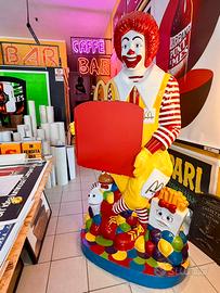 Statua In Resina Ronald McDonald - Vintage