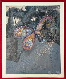 Quadro serigrafia Enrico Benaglia 90x110cm