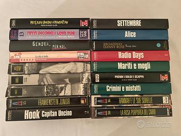 Videocassette vhs Woody Allen e altri