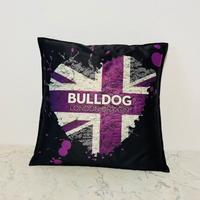 Bulldog Gin cuscino Club Haus 80's