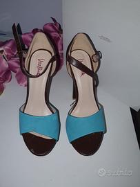 Sandalo con tacco alto