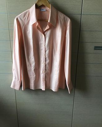 camicia color salmone