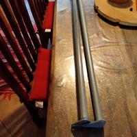 2 bastoni appendiabiti armadio Ikea Pax