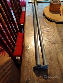 2 bastoni appendiabiti armadio Ikea Pax