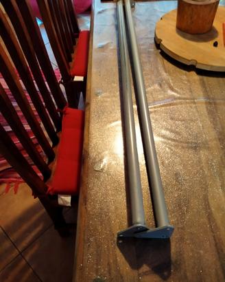 2 bastoni appendiabiti armadio Ikea Pax