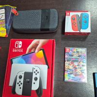 Nintendo Switch Oled  + Mario Kart 8 + Custodia