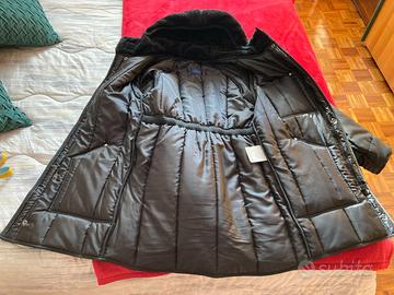 giaccone uomo nero nuovo