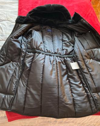 giaccone uomo nero nuovo