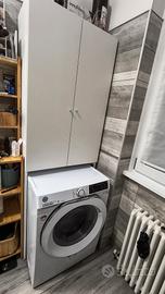 lavasciuga con mobile lavatrice 