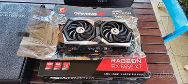 Scheda Video Gaming MSI RX 6650 XT 8Gb