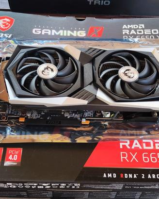 Scheda Video Gaming MSI RX 6650 XT 8Gb