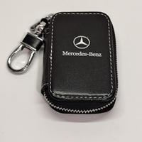 Portachiavi Contenitivo Mercedes in ecopelle 