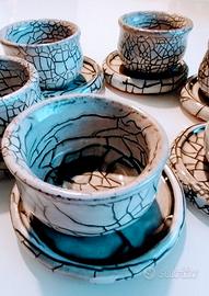 Servizio da caffè in fine porcellana tedesca