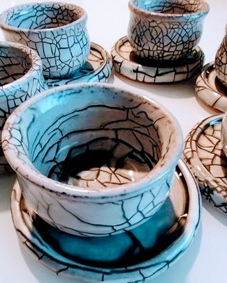 Servizio da caffè in fine porcellana tedesca