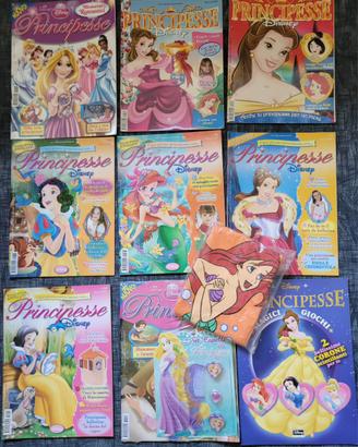 Principesse disney Rivista 9 Magazine Rapunzel ecc