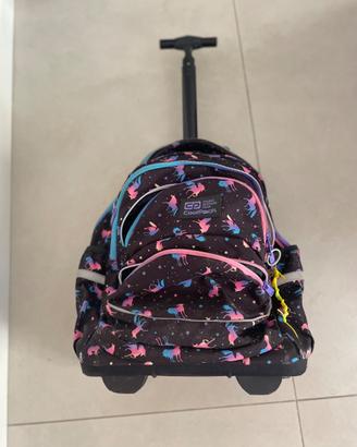 Zaino trolley con ruote incorporate