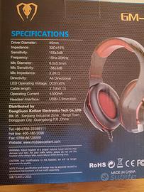 cuffia pro gaming Beexcellent