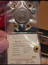 10 centesimi ape 1928