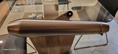 SCARICO DESTRO TRIUMPH 900 LIEVI GRAFFI INFERIORI