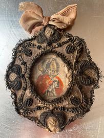 Raro breve devozionale antico .