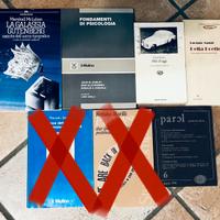 Lotto 5 libri DAMS Psicologia e Comunicazione