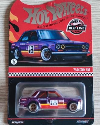 Hot Wheels '71 Datsun 510 - con protettore DANNEGG
