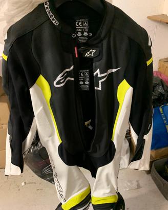 Tuta Alpinestars Missile 1PC T-AIR Leather Suite