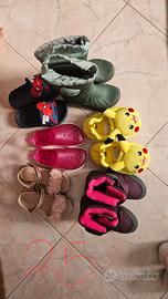lotto scarpe estive e invernali 25/26/27