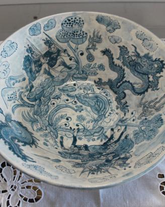 Bacile "San Giorgio e il drago" da ornamento