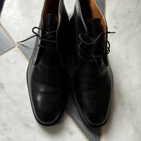 Scarpa stringata nera uomo