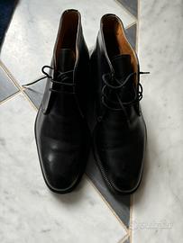 Scarpa stringata nera uomo