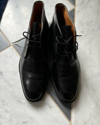 Scarpa stringata nera uomo